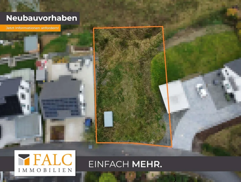 Drohnenansicht  - Grundstück kaufen in Mudersbach - Bauplatz für Träumer: Entfalten Sie Ihr Potenzial in Mudersbach!