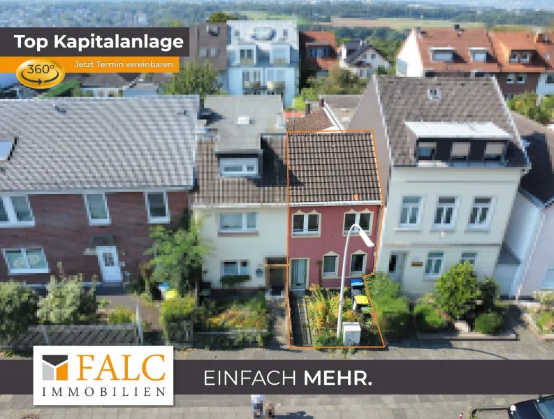 Titelbild  - Haus kaufen in Bonn - Vermietete Wohlfühloase in Bonn: Solide Kapitalanlage mit Potenzial in wachstumsstarker Lage