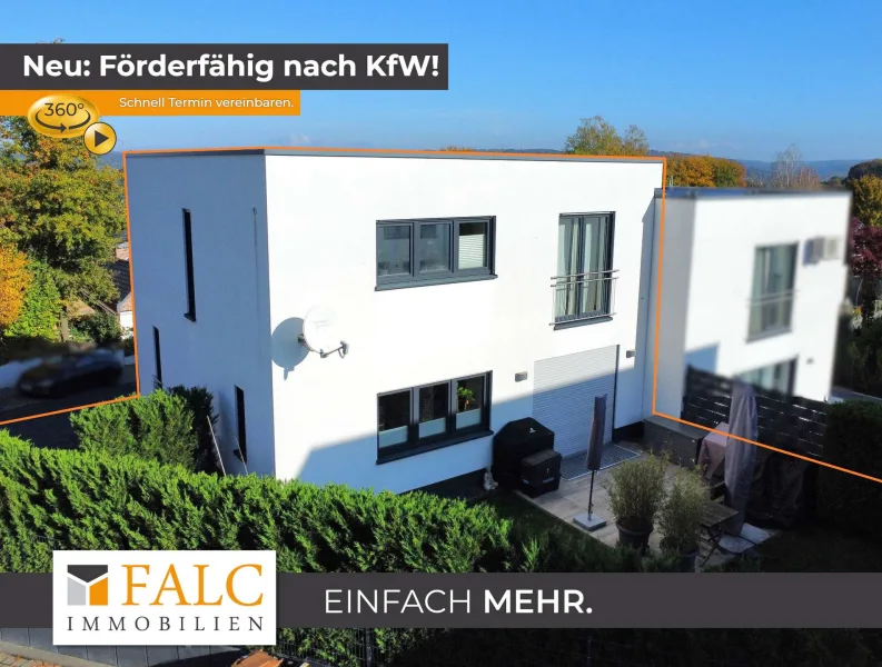 Rückansicht - Haus kaufen in Hennef (Sieg) - Einziehen und wohlfühlen