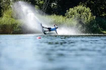 Wakeboarder in Aktion