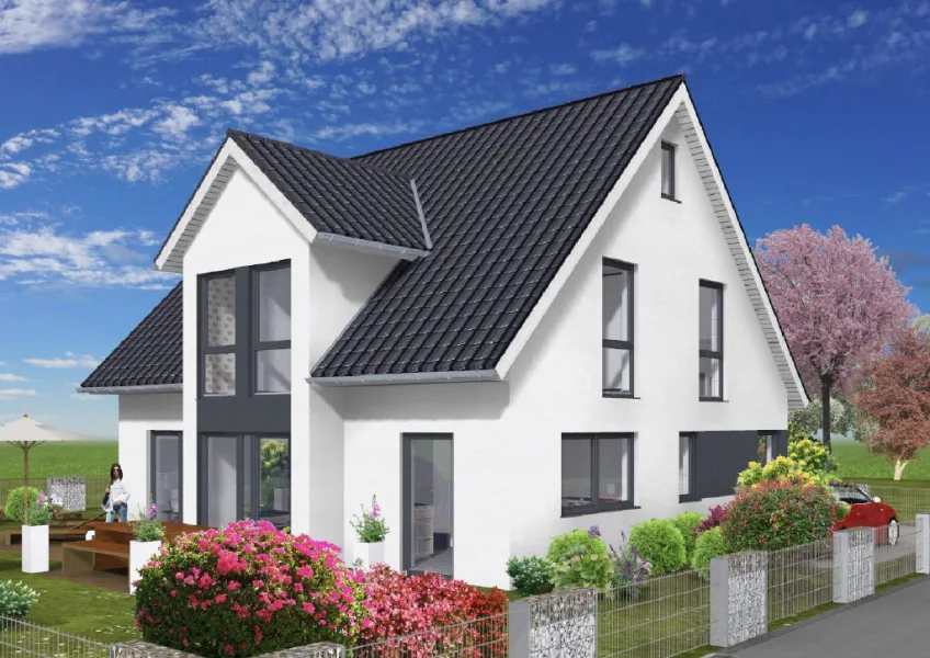 Bild1 - Haus kaufen in Bad Oeynhausen - Top-Neubaueinfamilienhaus mit viel Platz in B.O.-Wulferdingsen!!