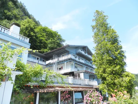 Außenansicht - Gastgewerbe/Hotel kaufen in Traben-Trarbach - Traben-Tarbach: Mehr Moselblick geht nicht! Hotel/Restaurant in bester Lage!