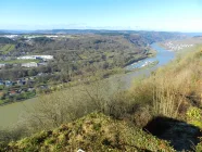 Blick vom Grundstück Richtung Enkirch