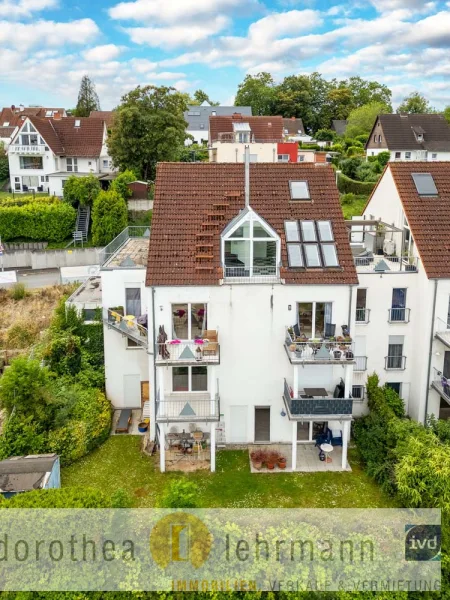 DJI_0181 - Wohnung kaufen in Mainz - Maisonettewohnung mit viel Flair!