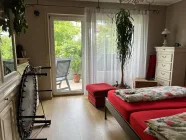 1. OG Mitte, Schlafzimmer mit Balkon