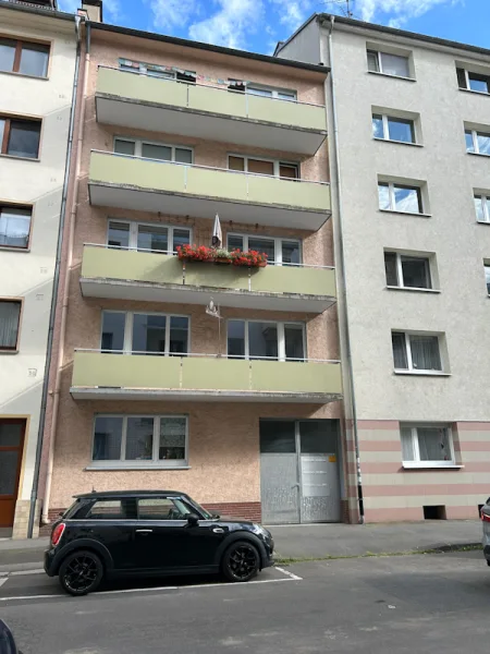 Hausansicht - Haus kaufen in Mainz - Seltenheit: MFH mit 5 ETW in Mainz-Altstadt, Nähe Rheinufer