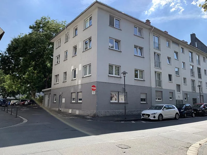 Hausansicht - Wohnung mieten in Mainz - Gemütliche 2 Zimmer-Dachgeschosswohnung in Mainz-Altstadt, Nähe Dom