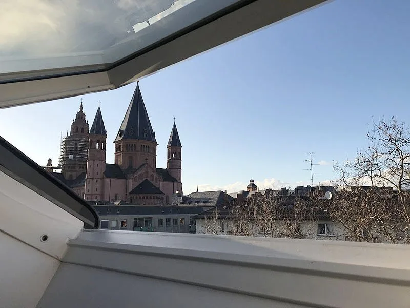 Blick zum Mainzer Dom