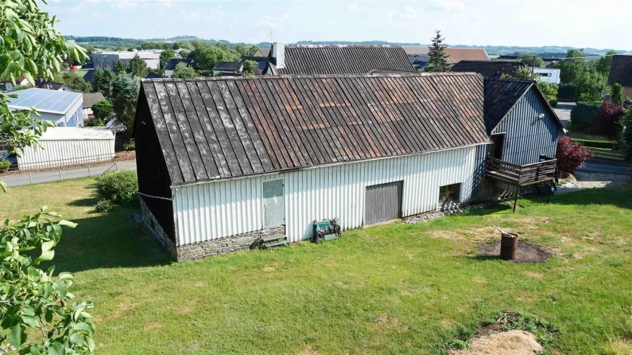 die Scheune ist ca. 7 x 14 m groß