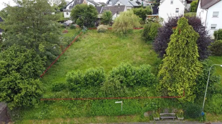 691 m² großes Baugrundstück  - Grundstück kaufen in Morsbach , Sieg - Preiswertes Baugrundstück in der Ortsmitte von Morsbach-Alzen