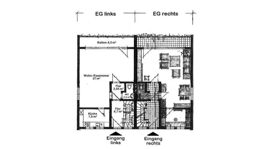 Grundriss - Erdgeschoss