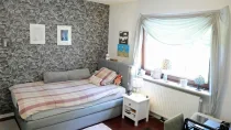 Schlafzimmer im EG/ehemals Esszimmer