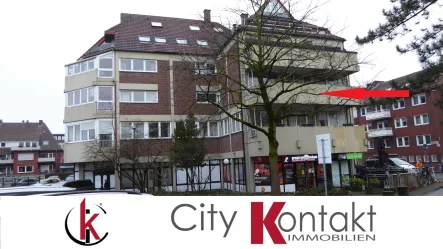 Balkonblick zum Aasee - Zinshaus/Renditeobjekt kaufen in Münster - Citywohnung mit Aaseeblick 4ZKB und Balkon  in Münster