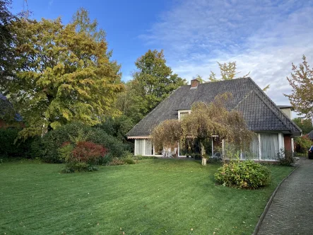 Südansicht - Haus kaufen in Laer - Schon das Grundstück ist ein kleines Paradies!