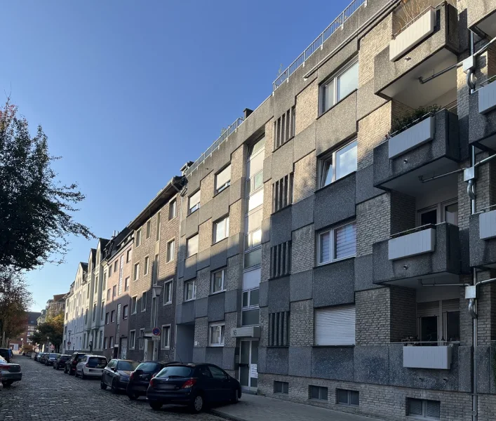 Straßenansicht - Wohnung kaufen in Münster - Münster´s Hafen und Innenstadt nebenan!