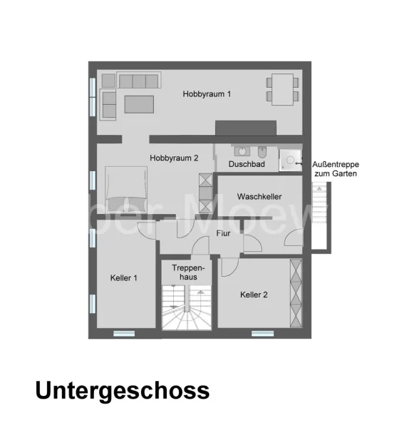 3287 Grundriss Untergeschoss