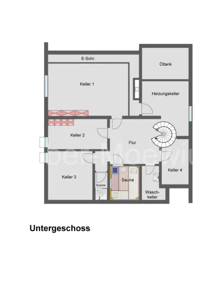 3313 Grundriss Untergeschoss