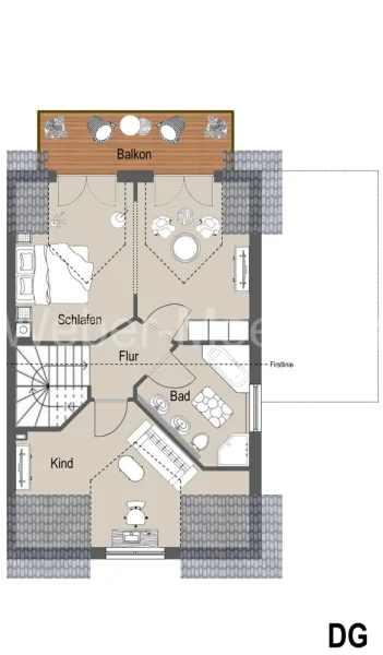 3339 Grundriss Dachgeschoss