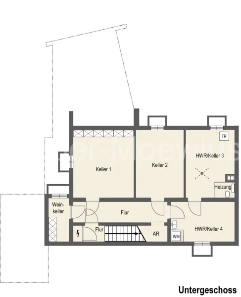 3340 Grundriss Untergeschoss