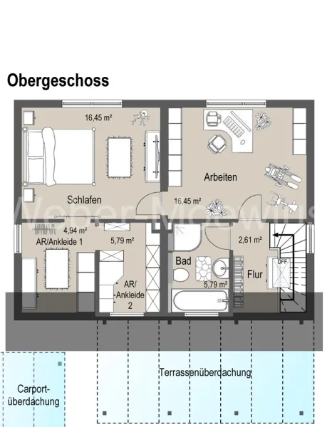 3345 Grundriss Obergeschoss