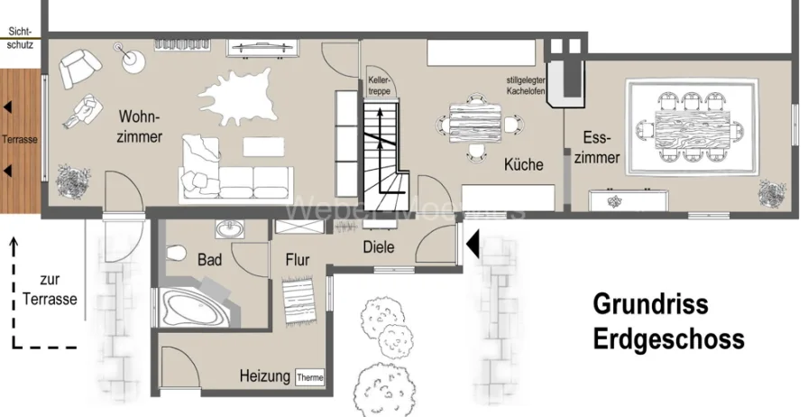 3351 Grundriss Erdgeschoss