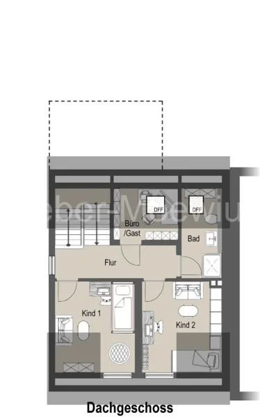 3361 Grundriss Dachgeschoss