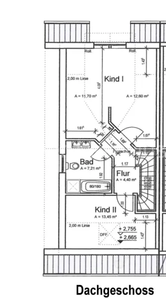 3372 Grundriss Dachgeschoss