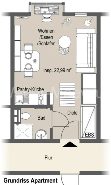 3362 Grundriss Apartment