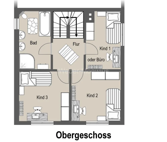 3354 Grundriss Obergeschoss