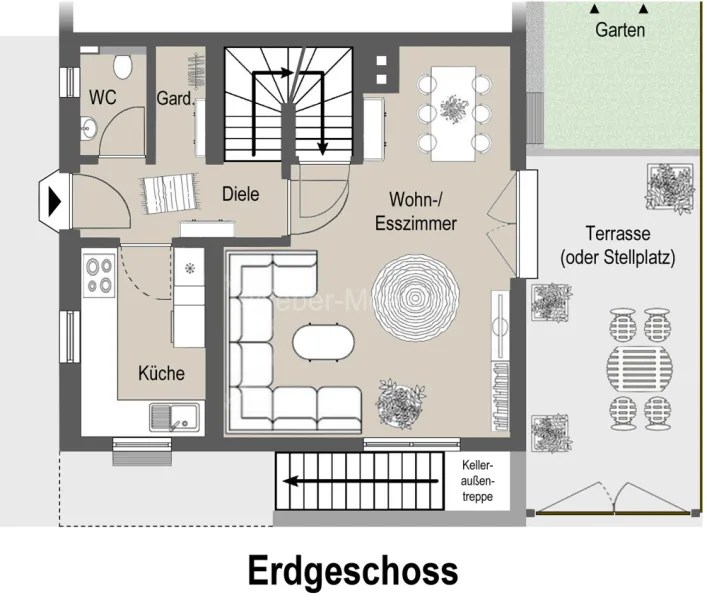 3354 Grundriss Erdgeschoss