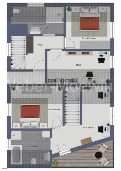 3383 Grundriss Obergeschoss