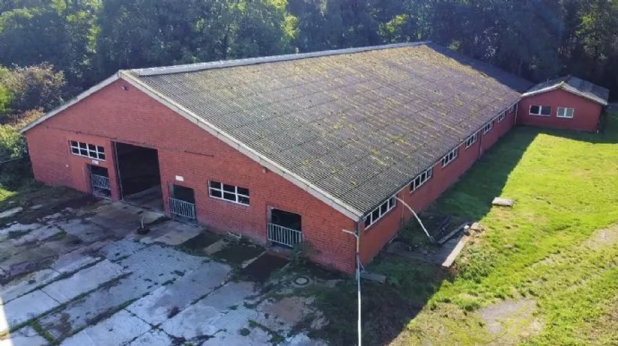  - Halle/Lager/Produktion mieten in Ahlerstedt - Gewerbehalle, ca. 1.500 m², m. Freifläche u. vielen Möglichkeiten in 21702 Ahlerstedt PROVISIONSFREI