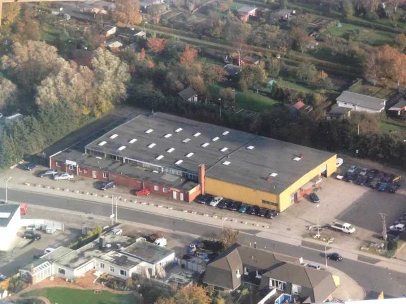  - Halle/Lager/Produktion mieten in Cuxhaven - Halle mit Freifläche auf ca. 5.850 m² großem Grundstück in 27474 Cuxhaven zu vermieten/verkaufen