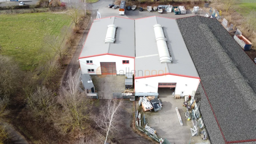  - Halle/Lager/Produktion mieten in Polch - Gewerbehalle (1.100 m²) für Produktion, Lager mit Büros in 56751 Polch PROVISIONSFREI zu vermieten.
