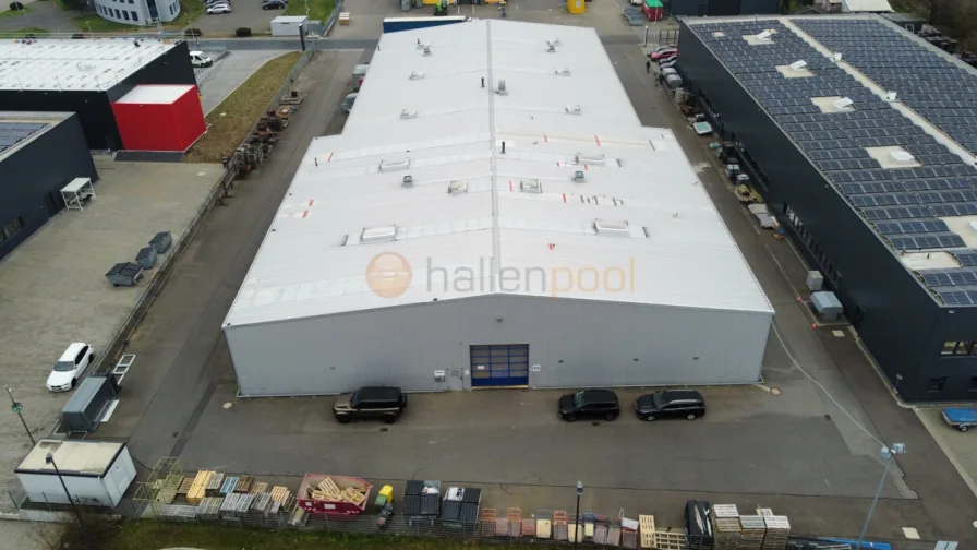  - Halle/Lager/Produktion mieten in Mülheim-Kärlich - Produktionshalle 1.108 m², inkl. Büro 64 m², Freifläche 1.210 m², 1A-Lage in 56218 Mülheim-Kärlich