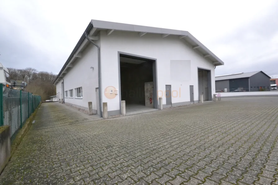  - Halle/Lager/Produktion mieten in Horhausen - Lager-, Gewerbehalle ca. 711 m², beheizt, Freifläche, PROVISIONSFREI in 56593 Horhausen zu vermieten