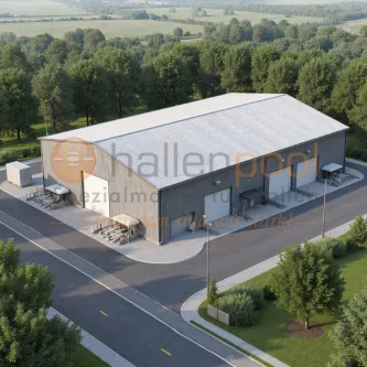 Beispielfoto - Halle/Lager/Produktion mieten in Ransbach-Baumbach - Neubauprojektierung: Gewerbehalle mit Büros in 56235 Ransbach-Baumbach nach Absprache zu vermieten