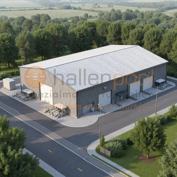 Beispielfoto - Halle/Lager/Produktion mieten in Ransbach-Baumbach - Neubauprojektierung: Gewerbehalle mit Büros in 56235 Ransbach-Baumbach nach Absprache zu vermieten