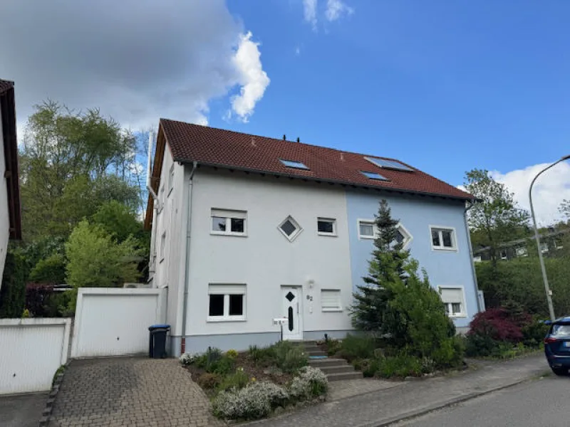 Bild1 - Haus kaufen in St. Ingbert - moderne Doppelhaushälfte mit Garten und Garage, Rentrisch, nähe Saarbrücken und St. Ingbert