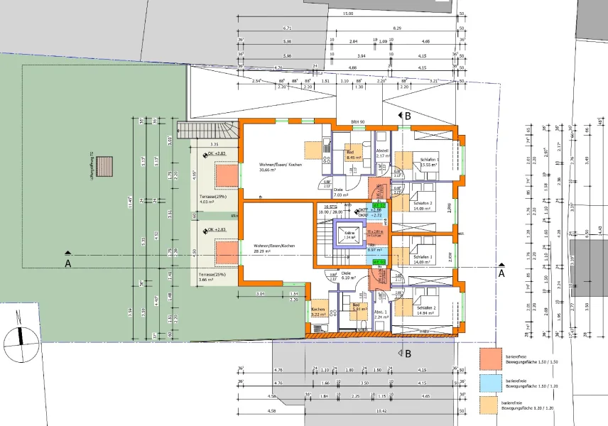 Grundriss - 1. Obergeschoss