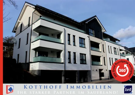 Startbild mR - Wohnung mieten in Eslohe - Großzügige 2-Zimmer-Neubauwohnung in Eslohe!