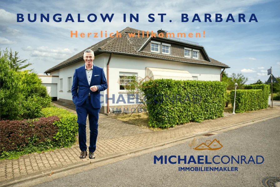  - Haus kaufen in Wallerfangen - RESERVIERT / Bungalow mit ausgebautem Dachgeschoss in St. Barbara