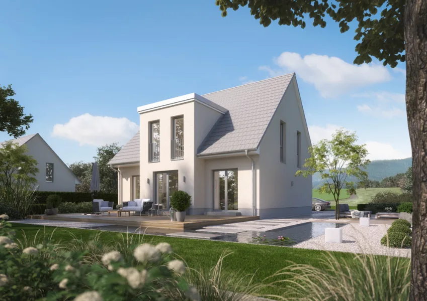 Visualisierung - Haus kaufen in Sankt  Johann - Projektierter Wohntraum in Sankt Johann! Dein individuell gestaltetes Eigenheim!
