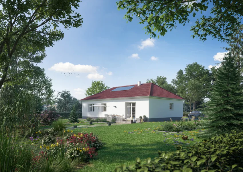 Visualisierung - Haus kaufen in Nidda / Ulfa - Projektiertes Einfamilienhaus in Hirzbach-Ulfa! Jetzt informieren!