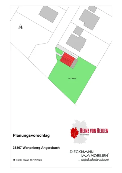 Planungsvorschlag - Haus kaufen in Wartenberg / Angersbach - Feines Einfamilienhaus in Angersbach! Jetzt informieren!