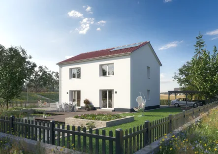 Visualisierung - Haus kaufen in Mayen / Hausen bei Mayen - Projektierter Wohntraum in Mayen-Hausen! Dein individuell gestaltetes Eigenheim!