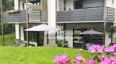 Titelfoto - Wohnung kaufen in Moers - Moderne EG-Wohnung mit Terrasse und Garten