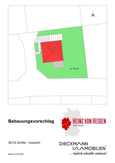 Bebauungsvorschlag Schlitz-Hutzdorf - Haus kaufen in Schlitz / Hutzdorf - Aktions-Stadtvilla in Schlitz-Hutzdorf