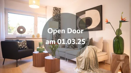 Open Door Titelbild - Haus kaufen in Duisburg / Aldenrade - Dreifamilienhaus mit freier Erdgeschosswohnung