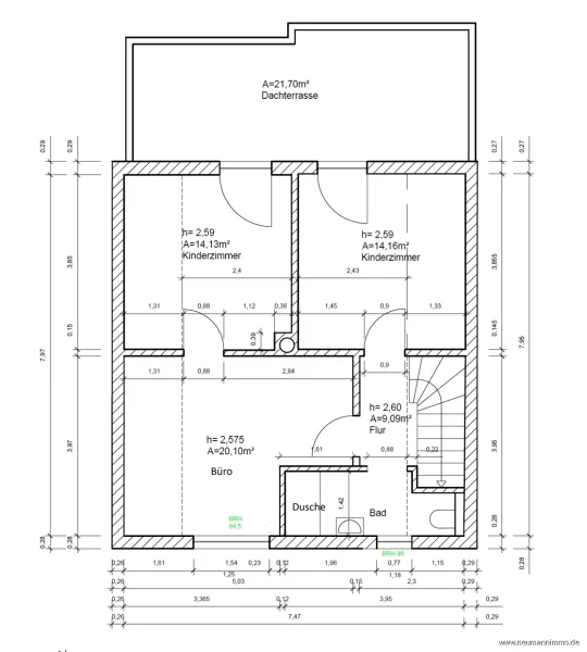 Grundriss DG